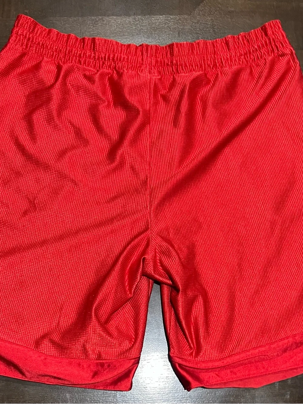 Nike Men's Red Mesh Basketball Athletic Shorts Size L 9
